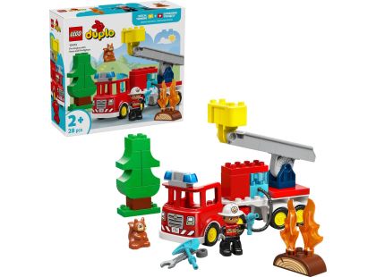 LEGO® 10473 Hasičské auto s hadicí a hasičem