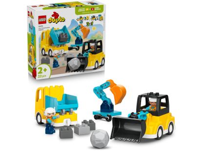 LEGO® 10475 Vozidla na stavbě 3 v 1