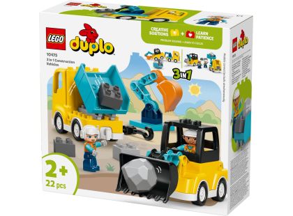 LEGO® 10475 Vozidla na stavbě 3 v 1