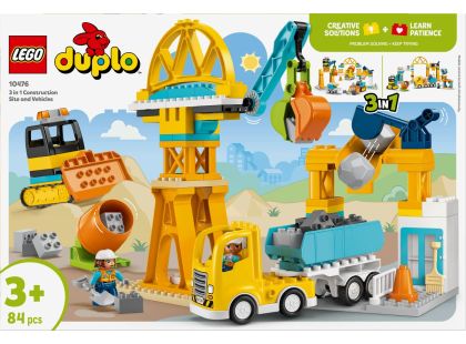 LEGO® 10476 Staveniště a vozidla 3 v 1