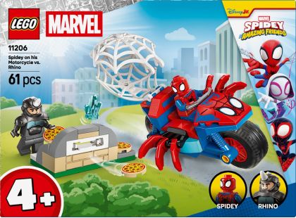 LEGO® 11206 Spidey na motorce vs. Rhino