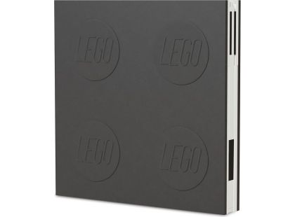 LEGO® 2.0 Zápisník s gelovým perem jako klipem - černý