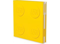 LEGO® 2.0 Zápisník s gelovým perem jako klipem - žlutý