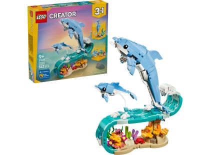 LEGO® 31385 Mořští živočichové: Krásní delfíni