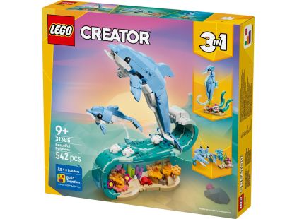 LEGO® 31385 Mořští živočichové: Krásní delfíni