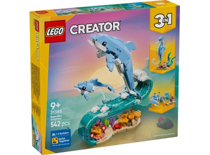 LEGO® 31385 Mořští živočichové: Krásní delfíni