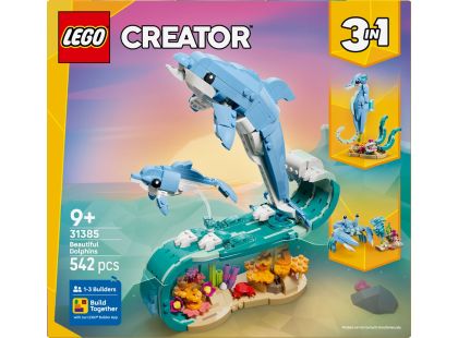 LEGO® 31385 Mořští živočichové: Krásní delfíni