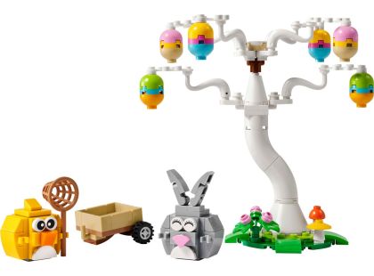 LEGO® 40808 Velikonoční zajíček, kuřátko a sběr vajíček
