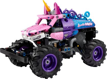 LEGO® 42220 Monster Jam™ Sparkle Smash™ s natahovacím motorem