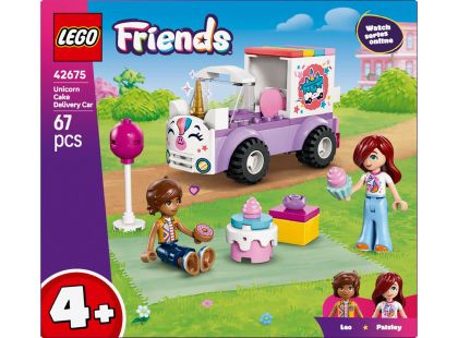LEGO® 42675 Jednorožčí donáškové auto s dortem
