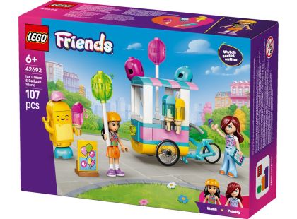 LEGO® 42692 Stánek se zmrzlinou a balónky