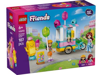 LEGO® 42692 Stánek se zmrzlinou a balónky
