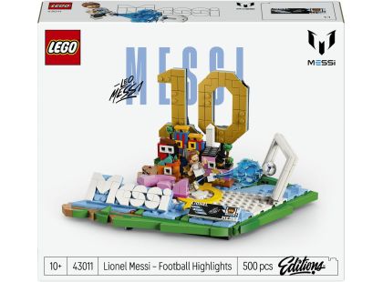 LEGO® Editions 43011 Lionel Messi – Hvězdné momenty fotbalu