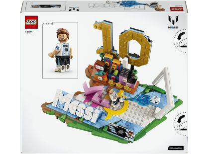 LEGO® Editions 43011 Lionel Messi – Hvězdné momenty fotbalu