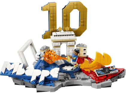 LEGO® Editions 43013 Kylian Mbappé – Hvězdné momenty fotbalu