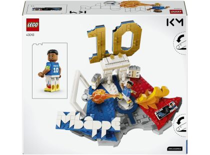LEGO® Editions 43013 Kylian Mbappé – Hvězdné momenty fotbalu