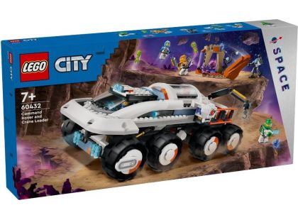 LEGO® 60432 Velitelské vesmírné vozidlo a jeřábový nakladač