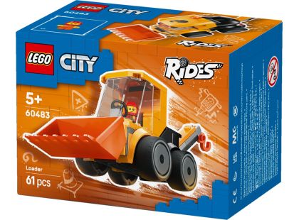 LEGO® 60483 Autíčka – Stavební nakladač