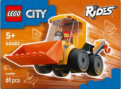 LEGO® 60483 Autíčka – Stavební nakladač