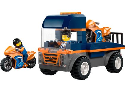 LEGO® 60491 Kamion na přepravu motorek
