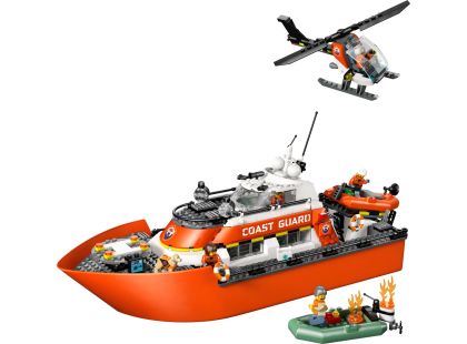 LEGO® 60504 Záchranný člun pobřežní hlídky a vrtulník