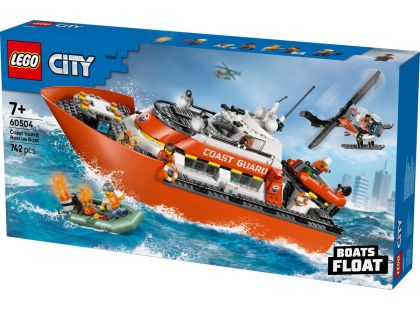 LEGO® 60504 Záchranný člun pobřežní hlídky a vrtulník