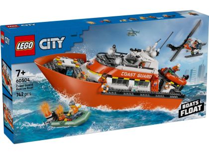 LEGO® 60504 Záchranný člun pobřežní hlídky a vrtulník