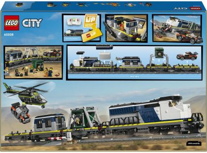 LEGO® City 60508 Loupež v policejním vlaku