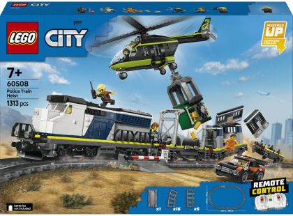 LEGO® City 60508 Loupež v policejním vlaku
