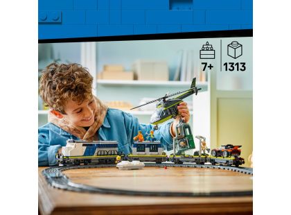 LEGO® City 60508 Loupež v policejním vlaku