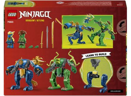 LEGO® NINJAGO® 71853 Jay a boj v dračím robotickém obleku