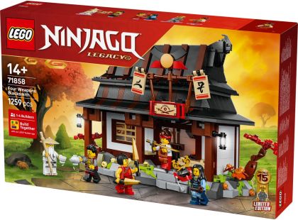 LEGO® 71858 Kovárna Čtyři zbraně: 15 let NINJAGO
