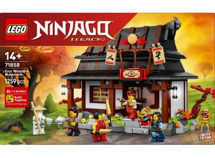 LEGO® 71858 Kovárna Čtyři zbraně: 15 let NINJAGO