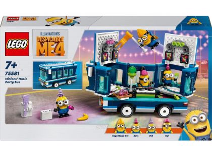 LEGO® 75581 Já padouch 4: Mimoni a hudební párty autobus - Poškozený obal