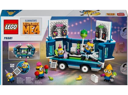 LEGO® 75581 Já padouch 4: Mimoni a hudební párty autobus