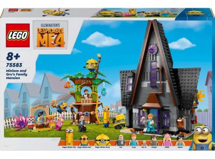 LEGO® 75583 Já padouch 4: Mimoni a Gruův rodinný dům