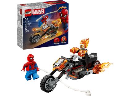 LEGO® 76335 Spider-Man vs. Ghost Rider na motorce