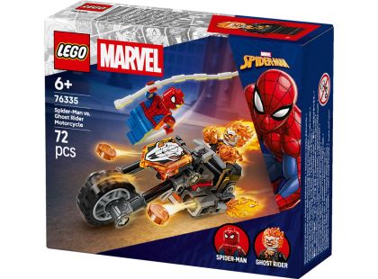 LEGO® 76335 Spider-Man vs. Ghost Rider na motorce