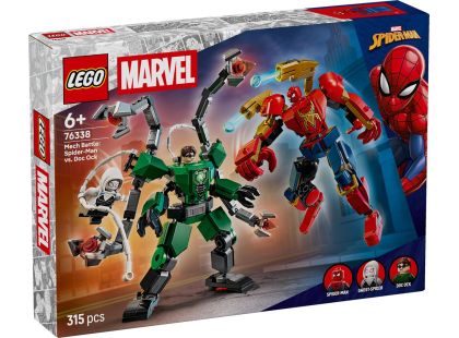 LEGO® 76338 Bitva robotů: Spider-Man vs. Doc Ock