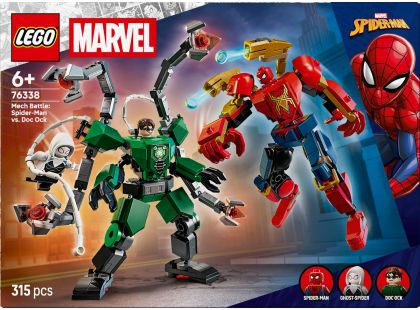 LEGO® 76338 Bitva robotů: Spider-Man vs. Doc Ock