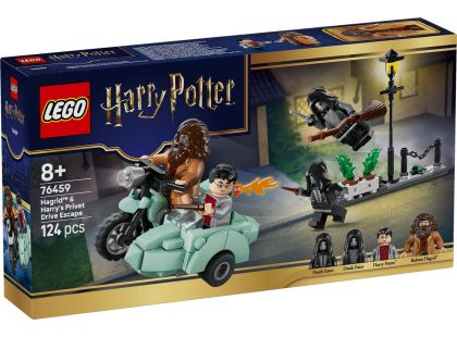 LEGO® 76459 Hagrid™ a Harryho útěk ze Zobí ulice