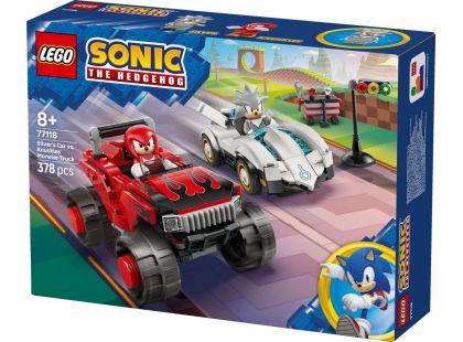 LEGO® 77118 Silver a jeho auto vs. Knuckles a jeho monster truck