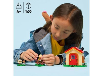 LEGO® Animal Crossing™ 77058 Goldie a její útulný dům