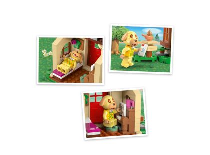 LEGO® Animal Crossing™ 77058 Goldie a její útulný dům