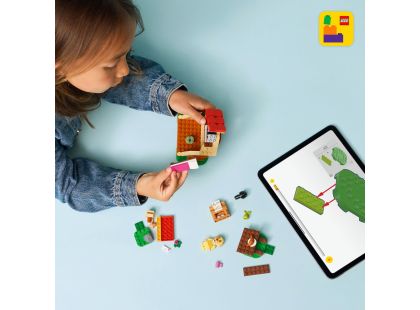 LEGO® Animal Crossing™ 77058 Goldie a její útulný dům