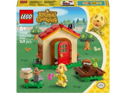 LEGO® Animal Crossing™ 77058 Goldie a její útulný dům