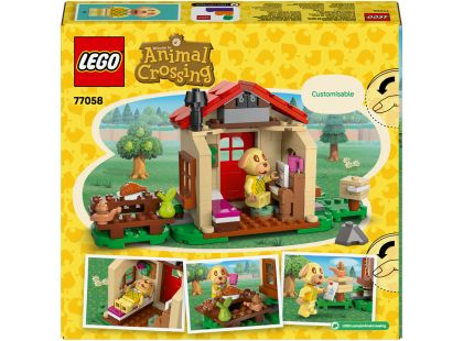 LEGO® Animal Crossing™ 77058 Goldie a její útulný dům
