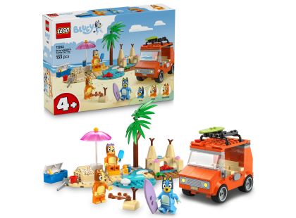 LEGO® Bluey 11202 Bluey a rodinný výlet autem na pláž
