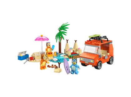 LEGO® Bluey 11202 Bluey a rodinný výlet autem na pláž
