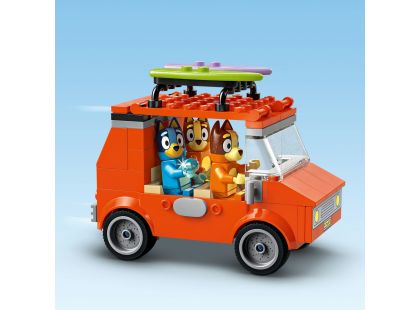 LEGO® Bluey 11202 Bluey a rodinný výlet autem na pláž
